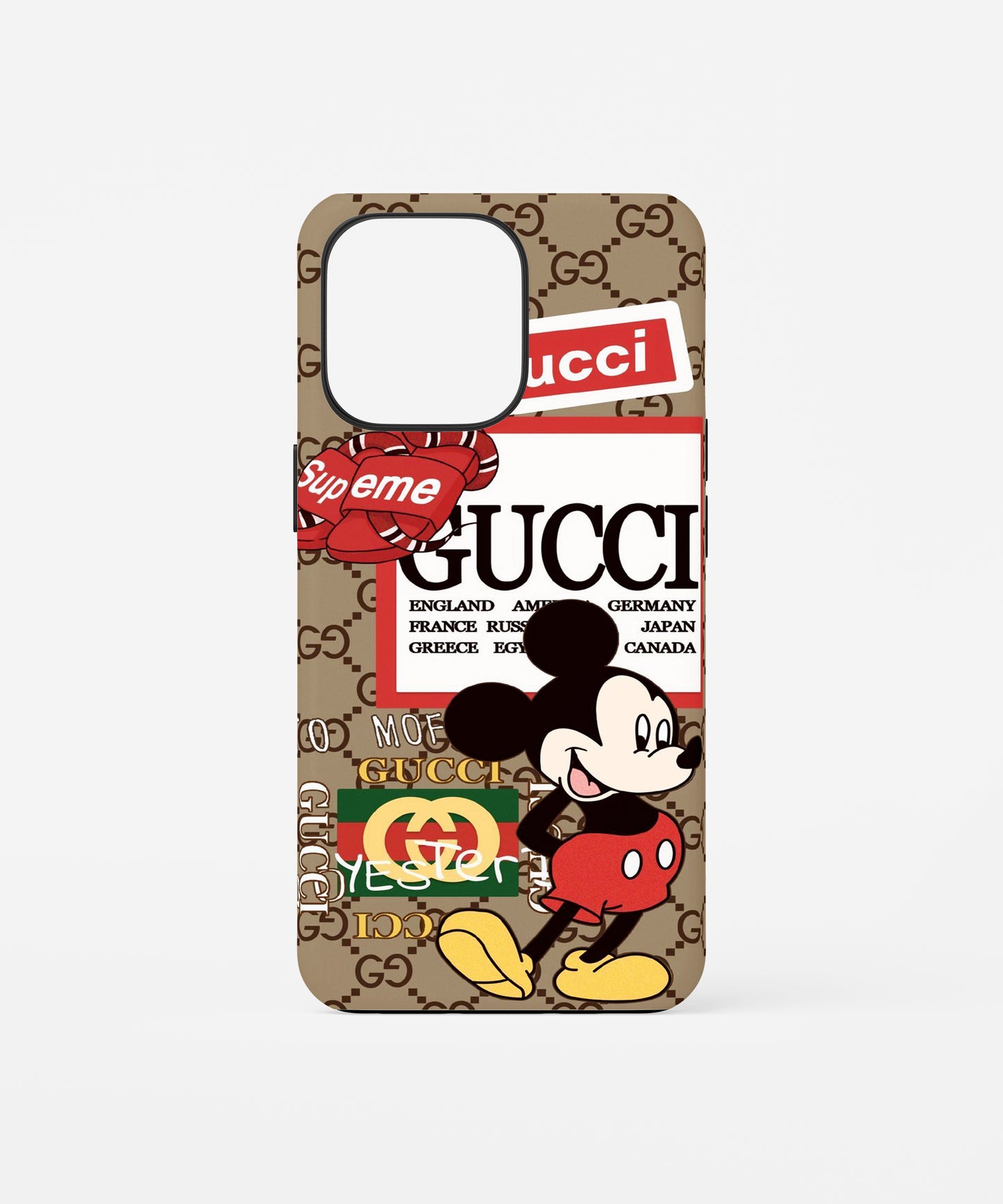 Gucci x Cartoon Phone Case.