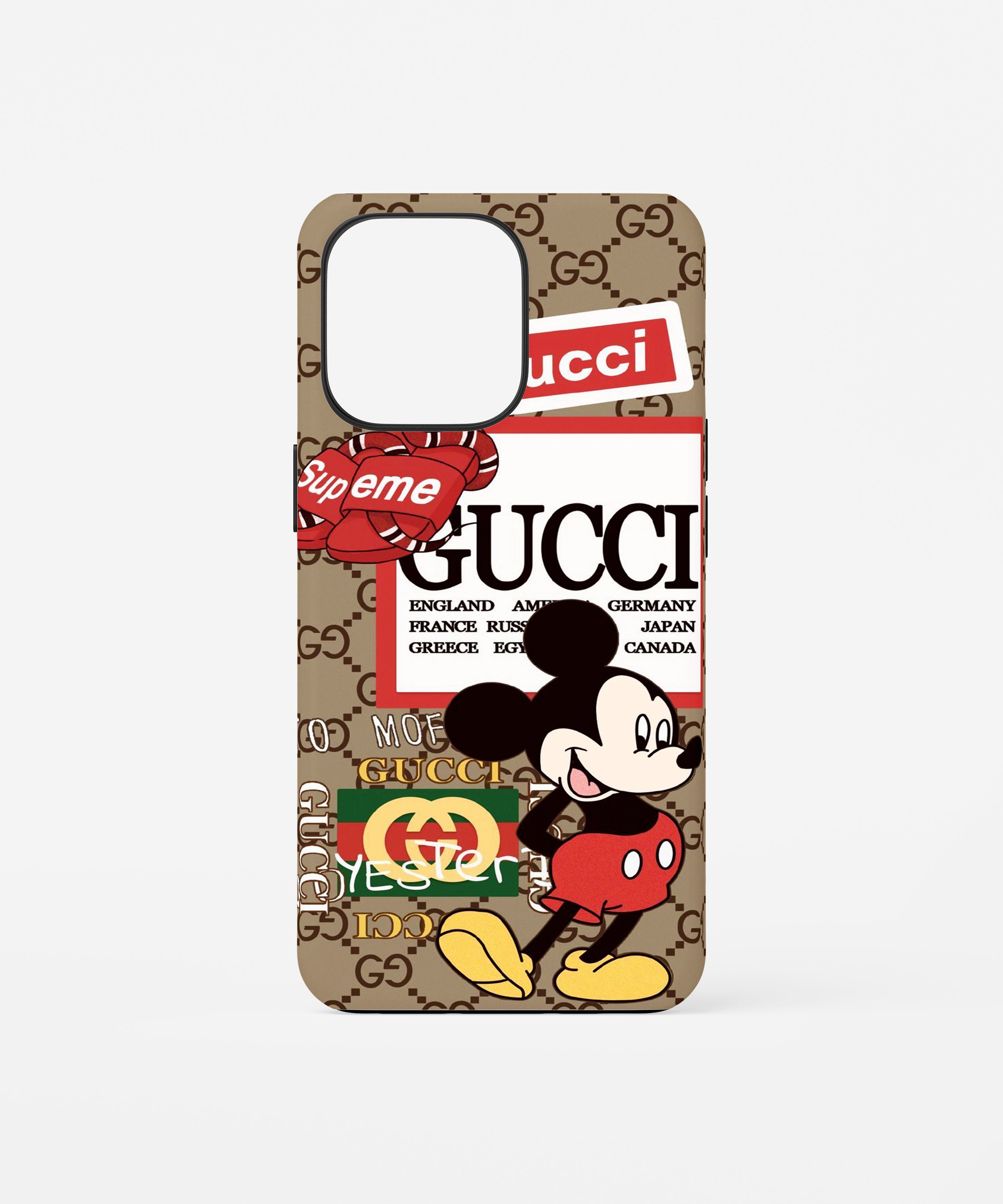 Gucci x Cartoon Phone Case.
