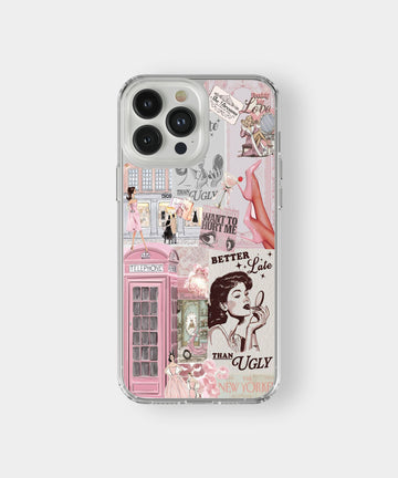 Pink Vintage Fashion Phone Case