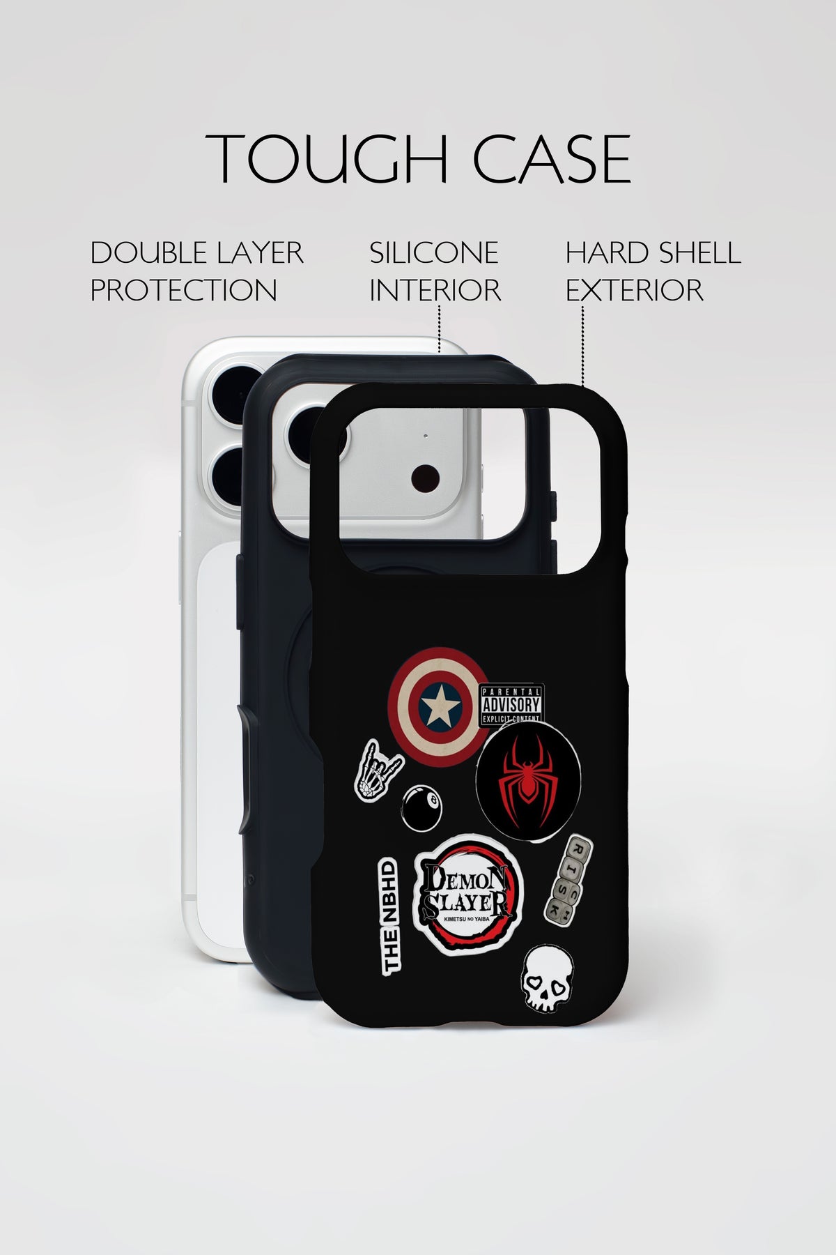 Rebel Sticker Bomb Armoured Phone Case.