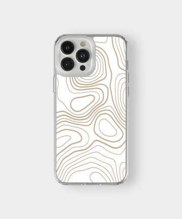 Topographic Line Phone Case
