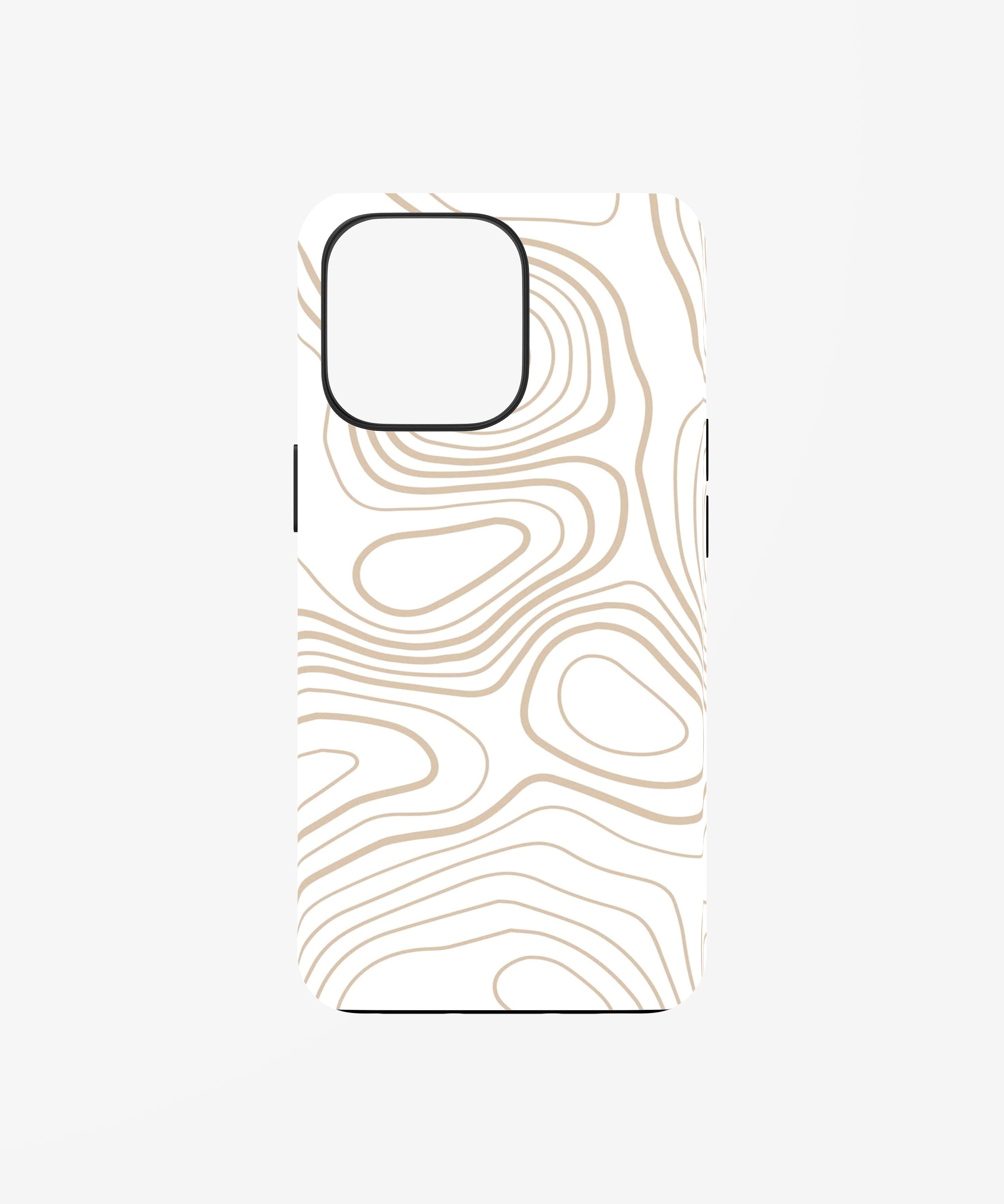 Topographic Line Phone Case