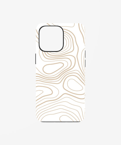 Topographic Line Phone Case