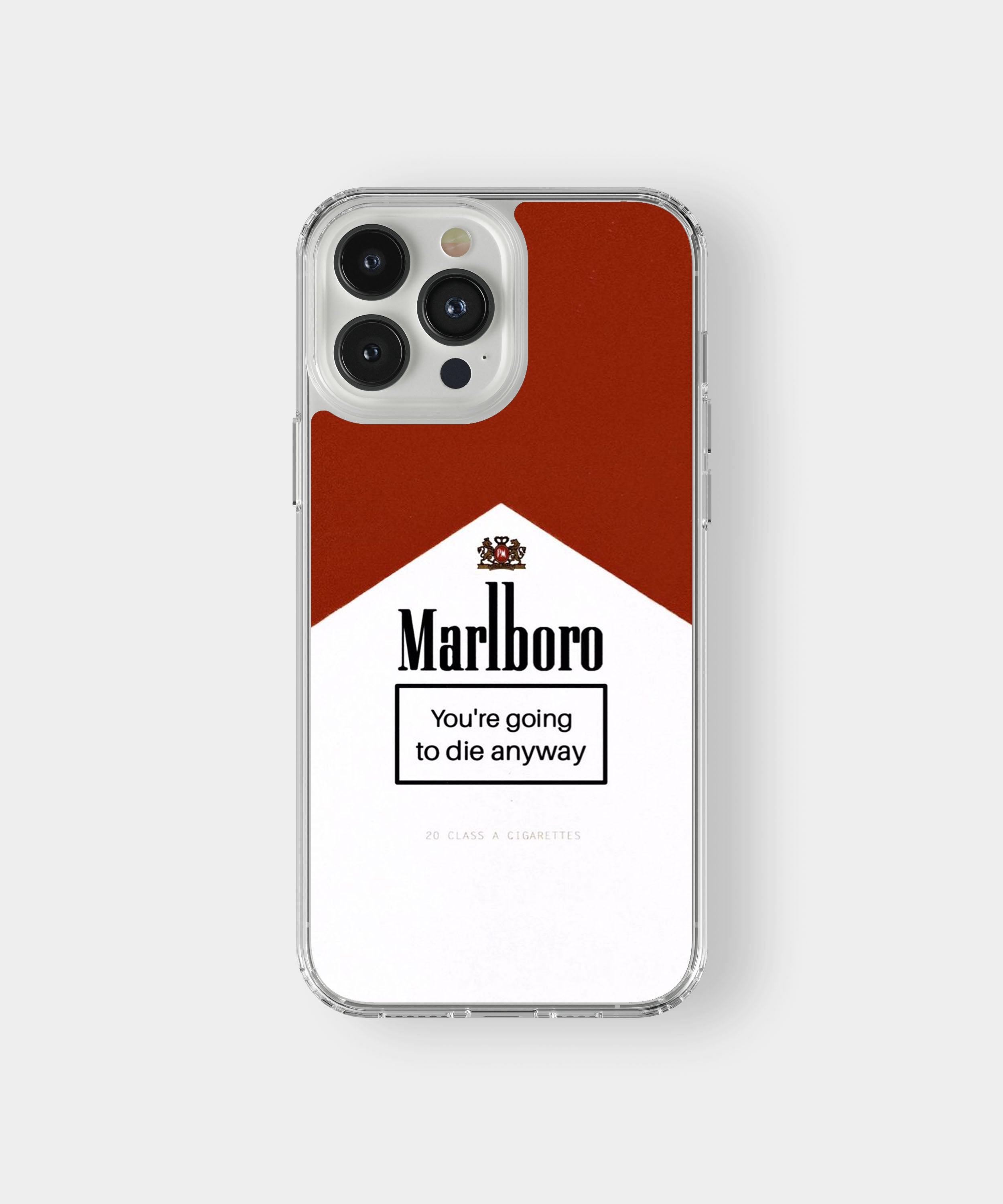 Marlboro Inspired Typography Phone Case.