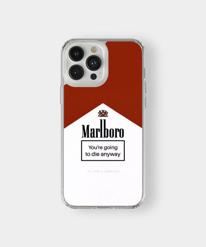 Marlboro Inspired Typography Phone Case.