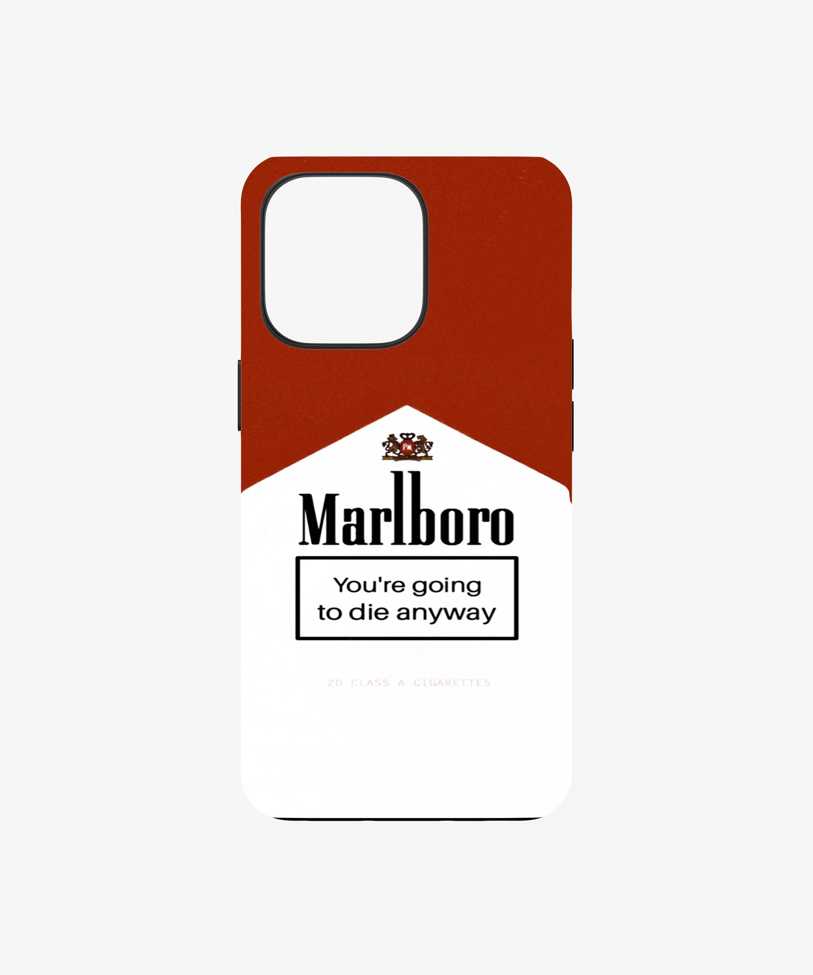 Marlboro Inspired Typography Phone Case.