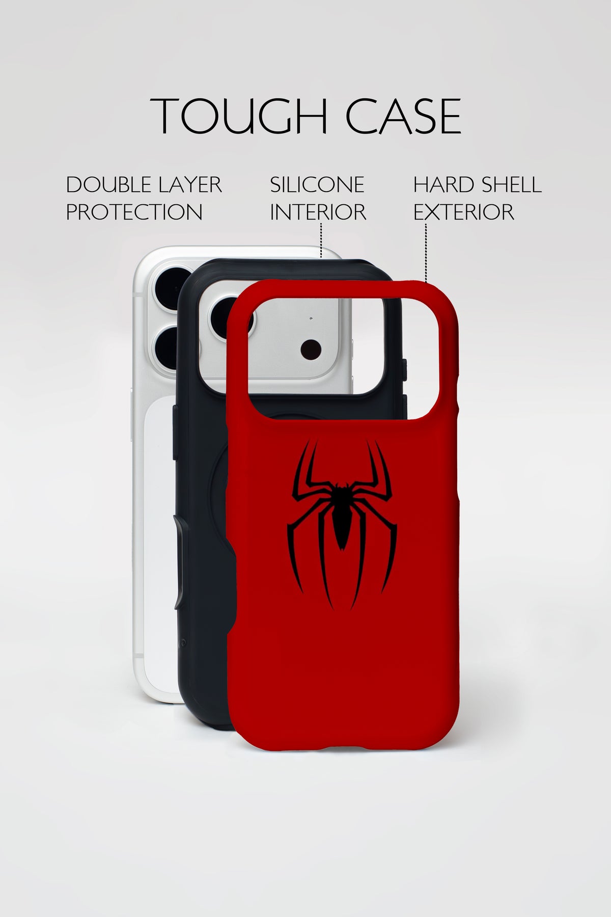 Spider Graphic Armoured Phone Case.