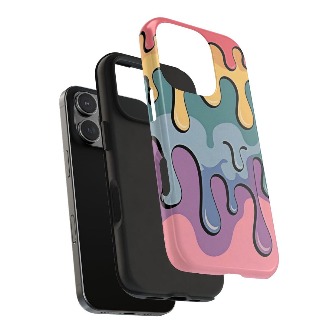 Melting Pop Art Dripcore Phone Case.