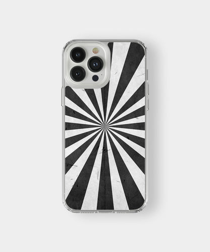 Black & White Radial Phone Case.