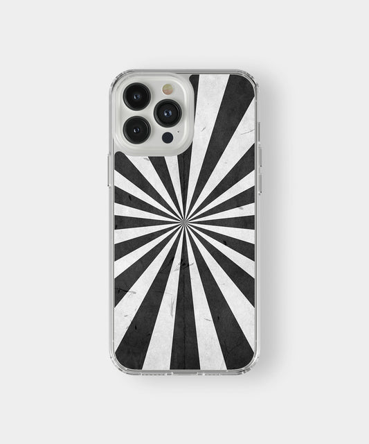 Black & White Radial Phone Case.