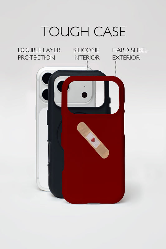 Heart Bandage Armoured Phone Case.