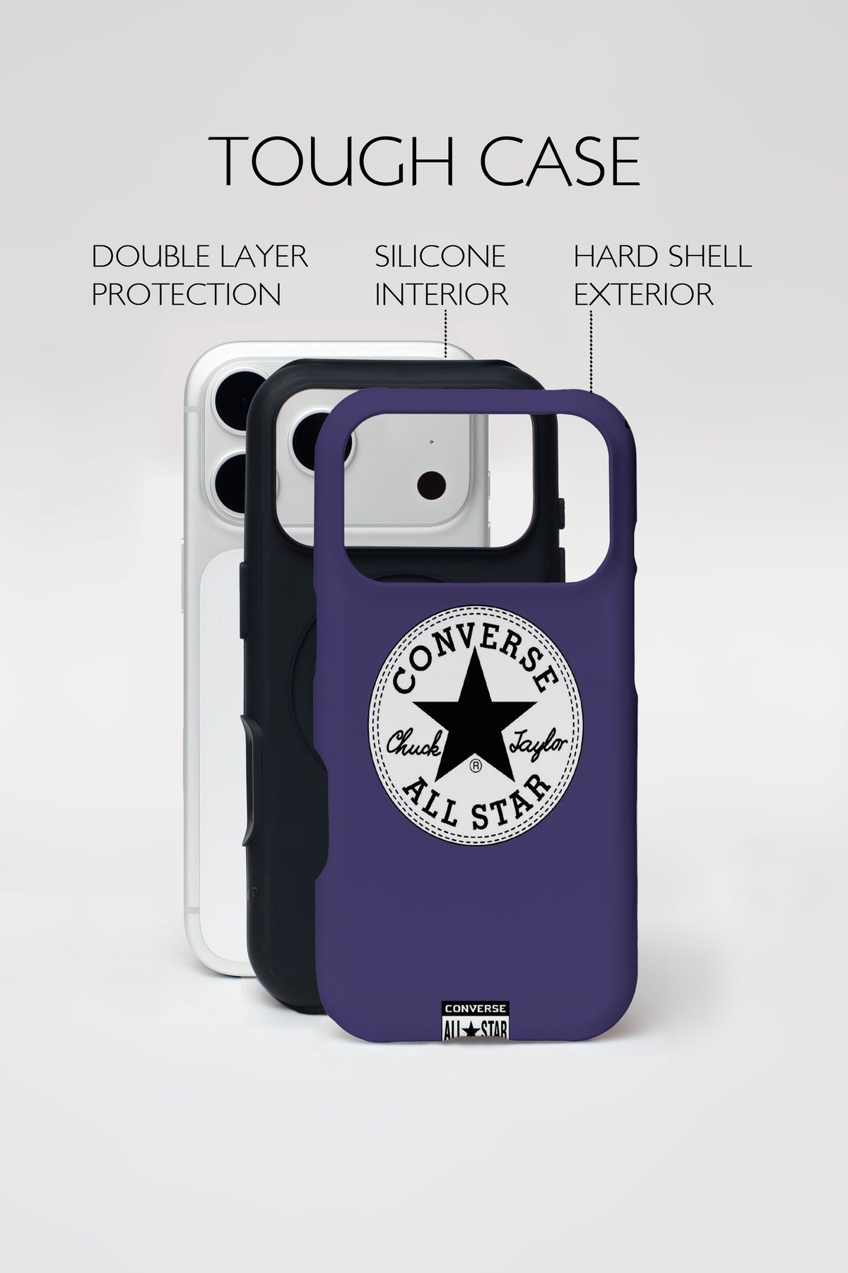 Converse Star Armoured Phone Case.
