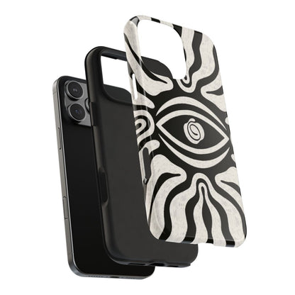 Mystic Aura Evil Eye Drip Phone Case.