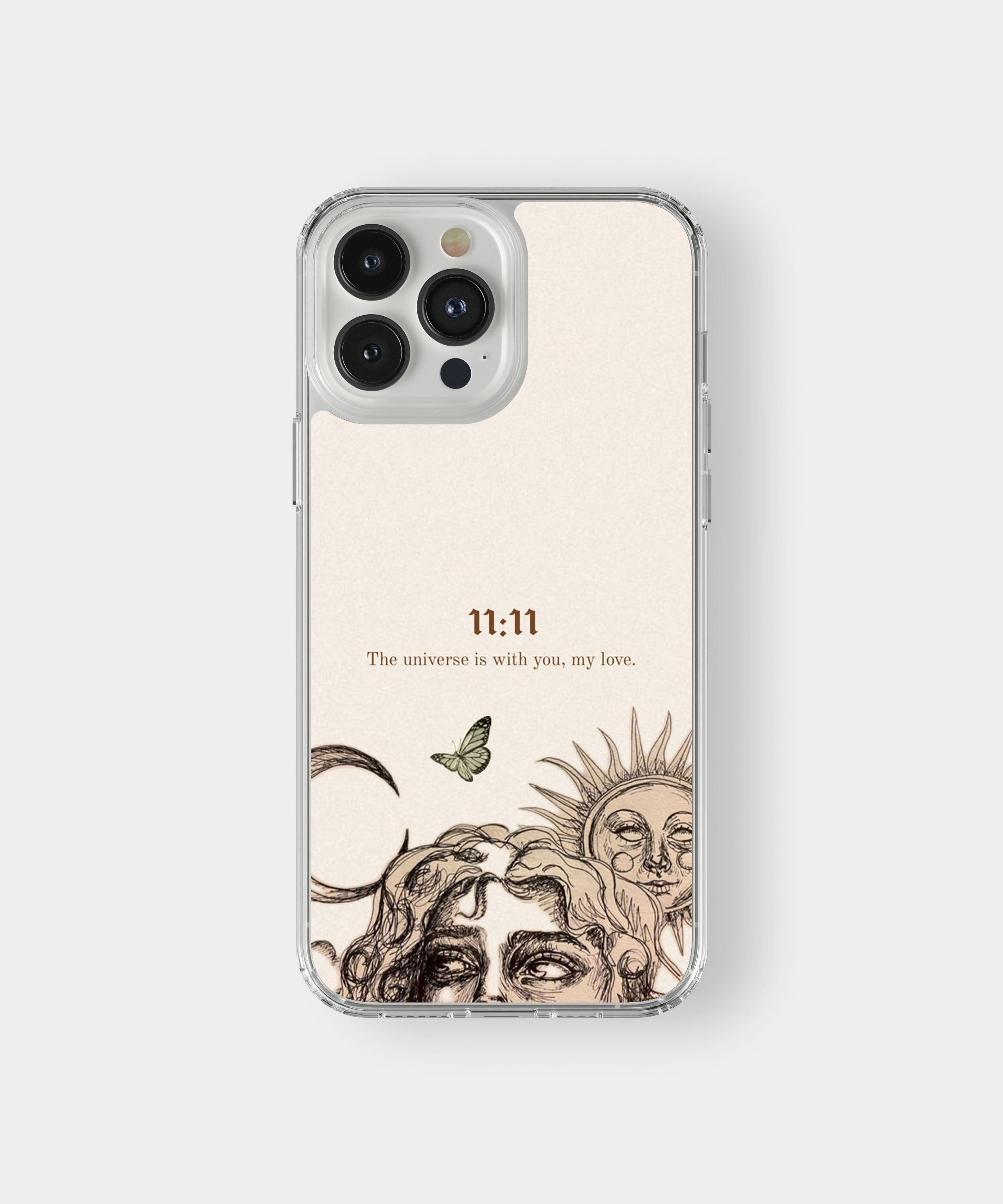 11:11 Angelic Sun Moon Phone Case.