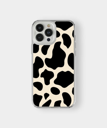 B&W Cow Spot Phone Case.