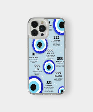 Evil Eye Angel Numbers Phone Case