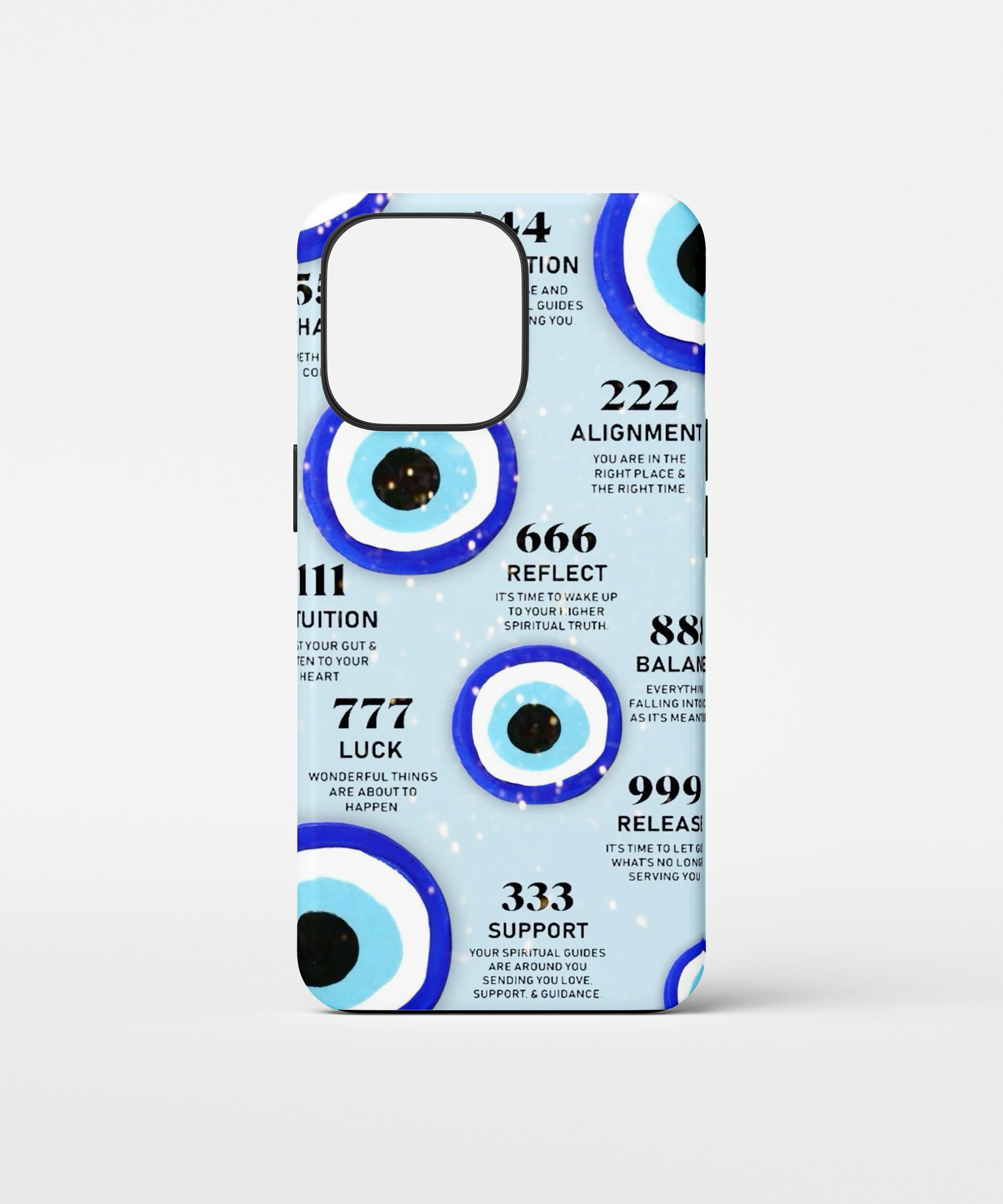 Evil Eye Angel Numbers Phone Case