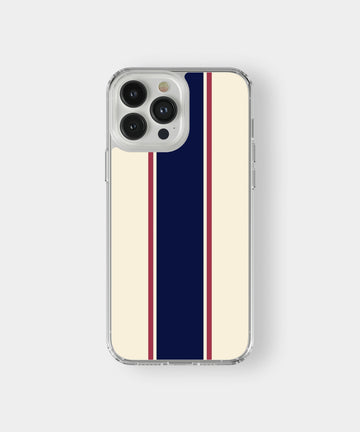 Minimal Racing Strip Phone Case.