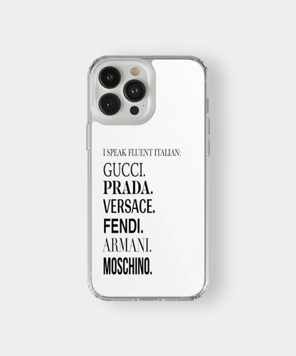Rich Quote Phone Case.
