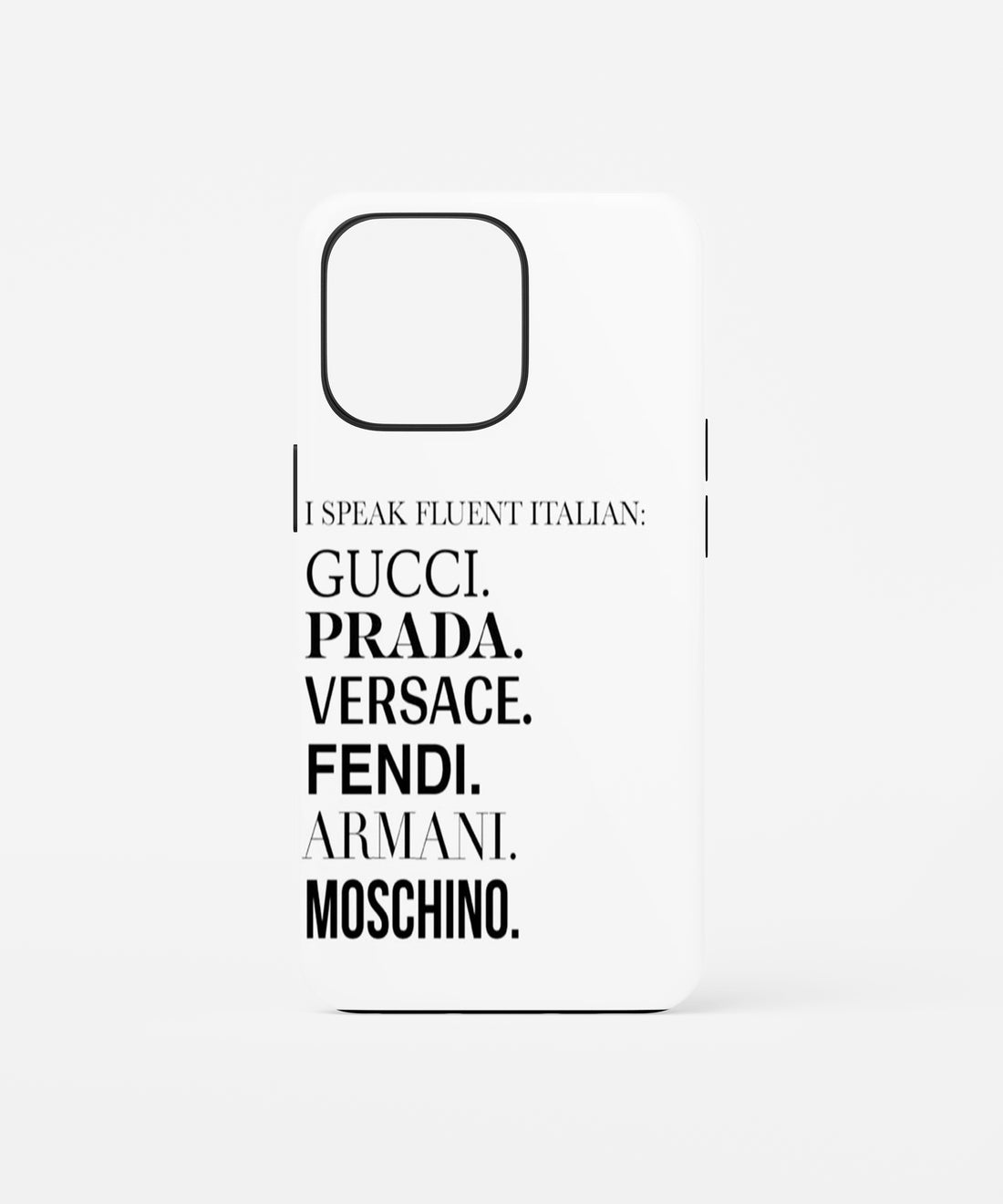 Rich Quote Phone Case.