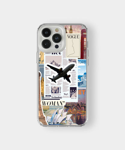 Travel Aesthetic Collage Phone Case
