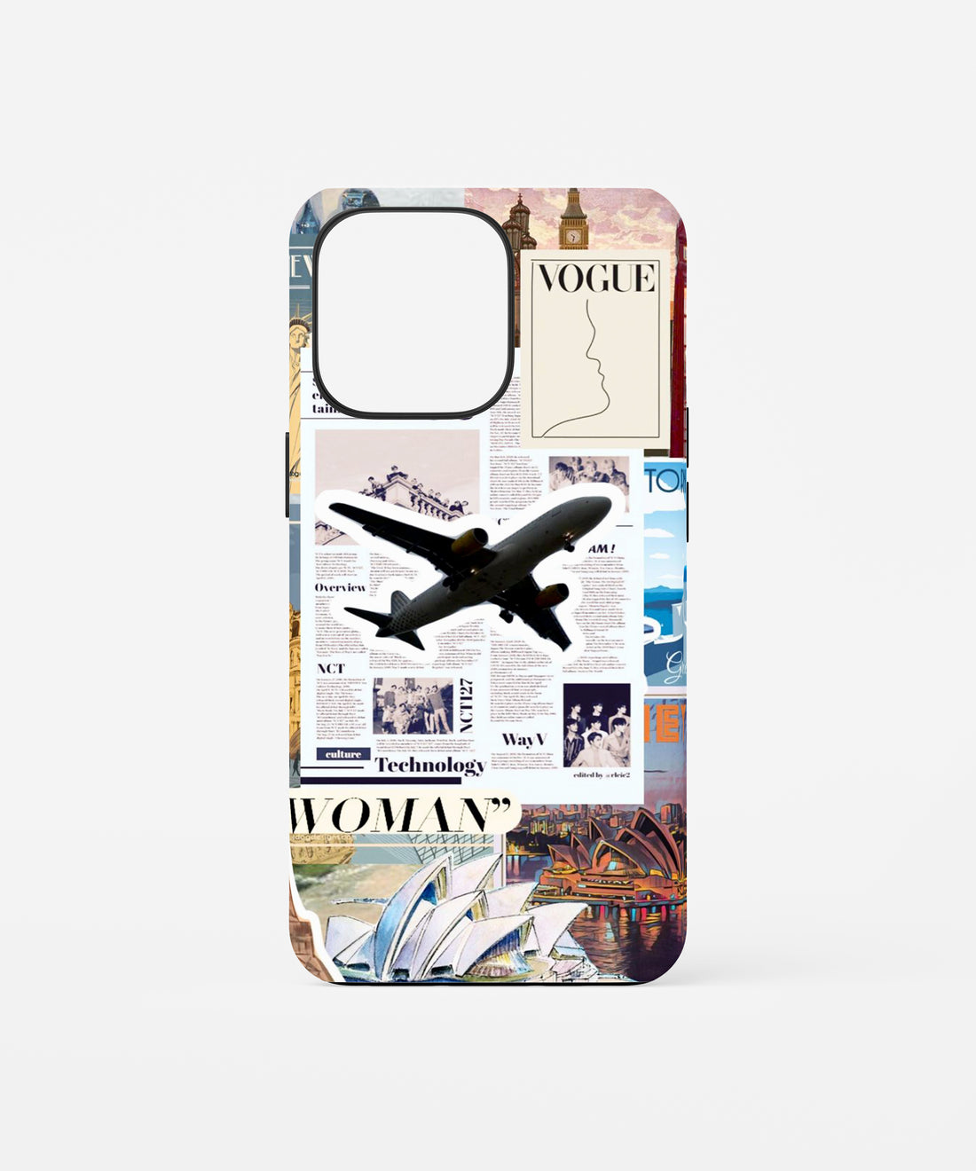 Travel Aesthetic Collage Phone Case