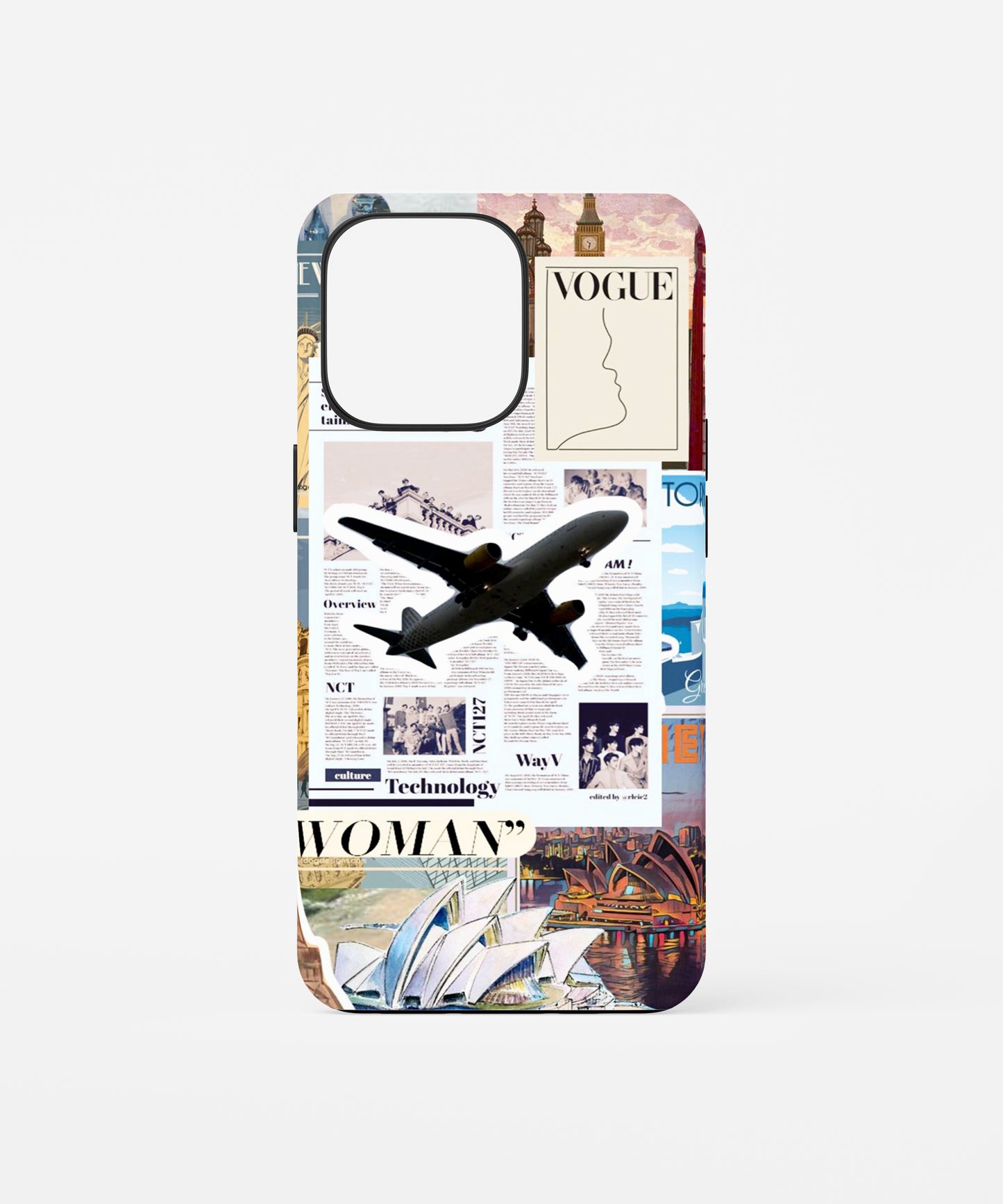 Travel Aesthetic Collage Phone Case