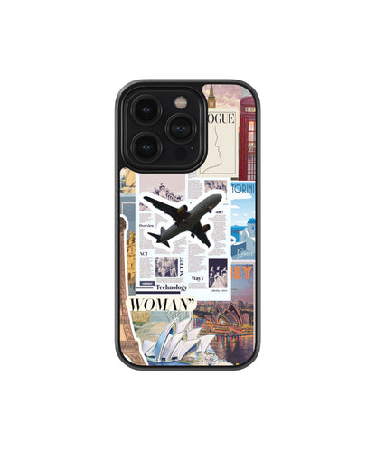 Travel Aesthetic Collage Phone Case
