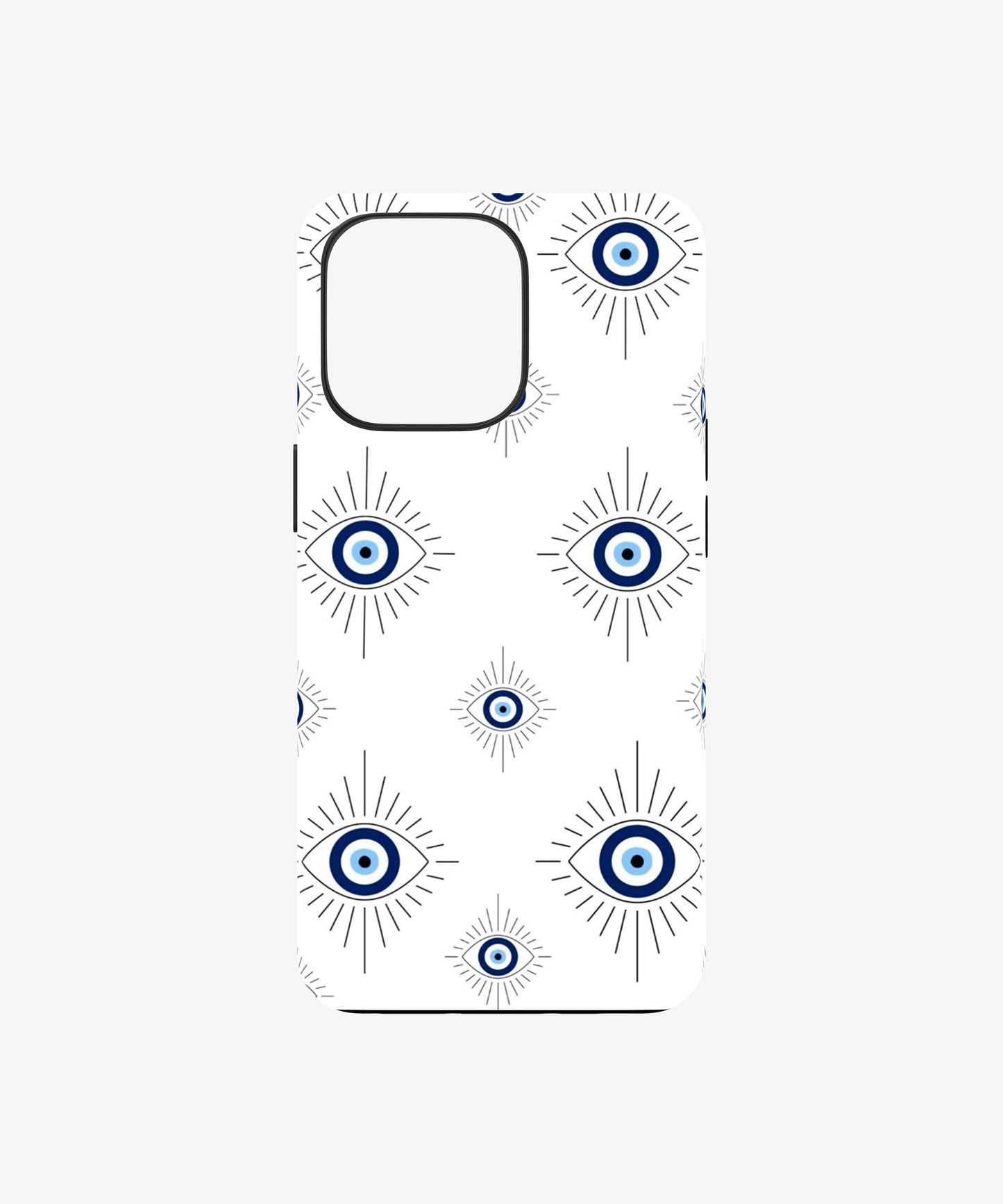 Evil Eye Pattern Phone Case.