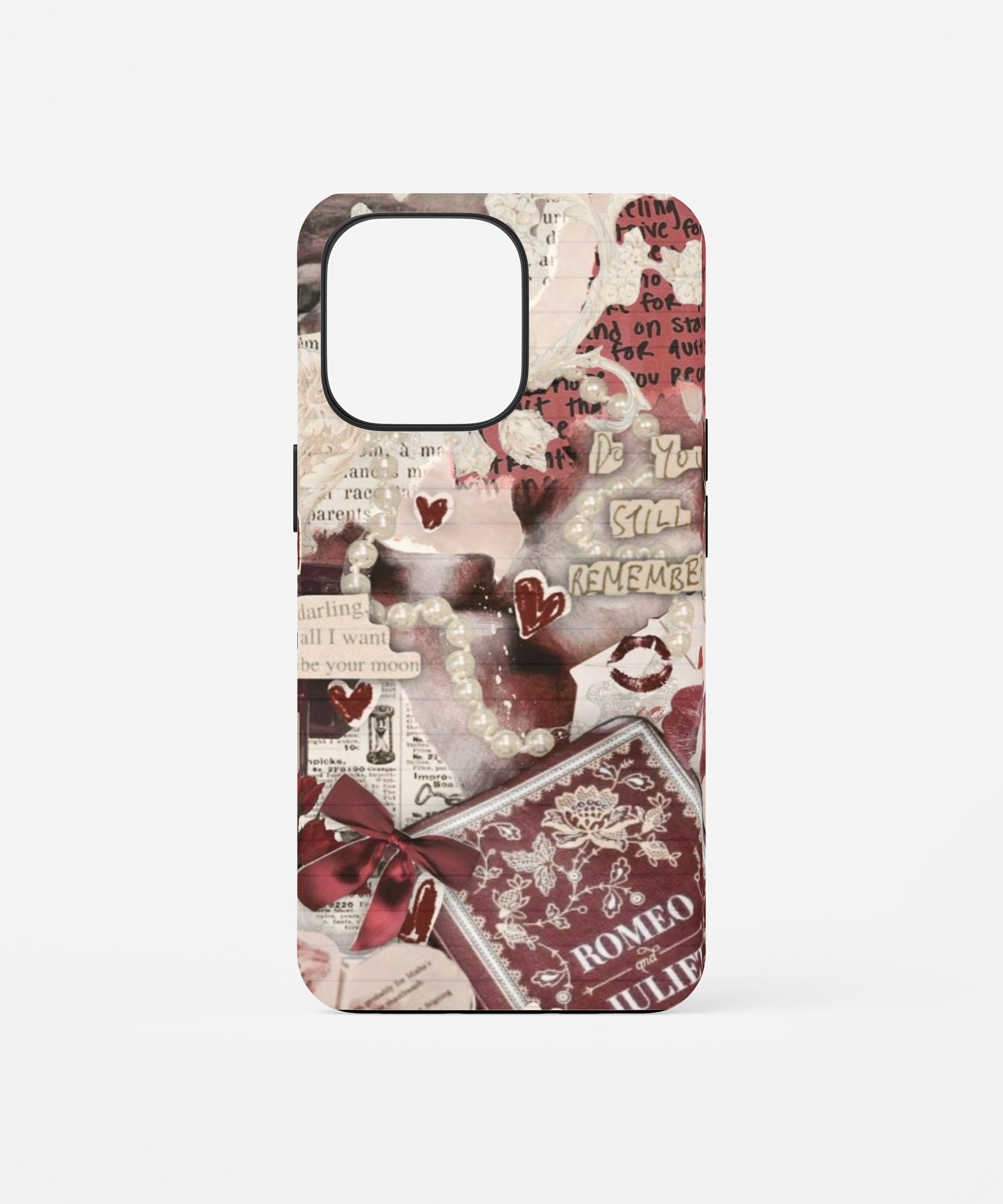 Vintage Romance Collage Phone Case