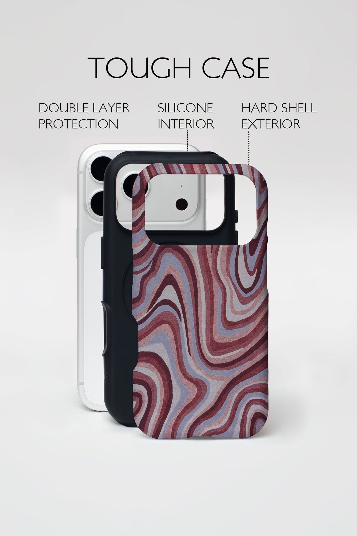 Retro Waves Armoured Case.