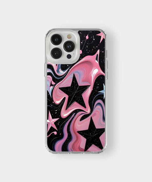 Pink Cosmic Star Phone Case