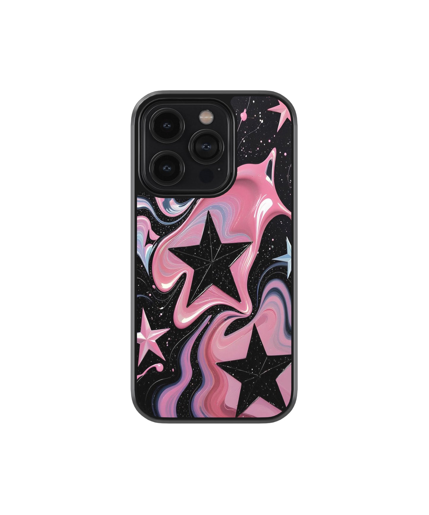 Pink Cosmic Star Phone Case