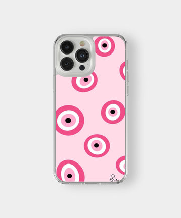 Pink Evil Eye Phone Case