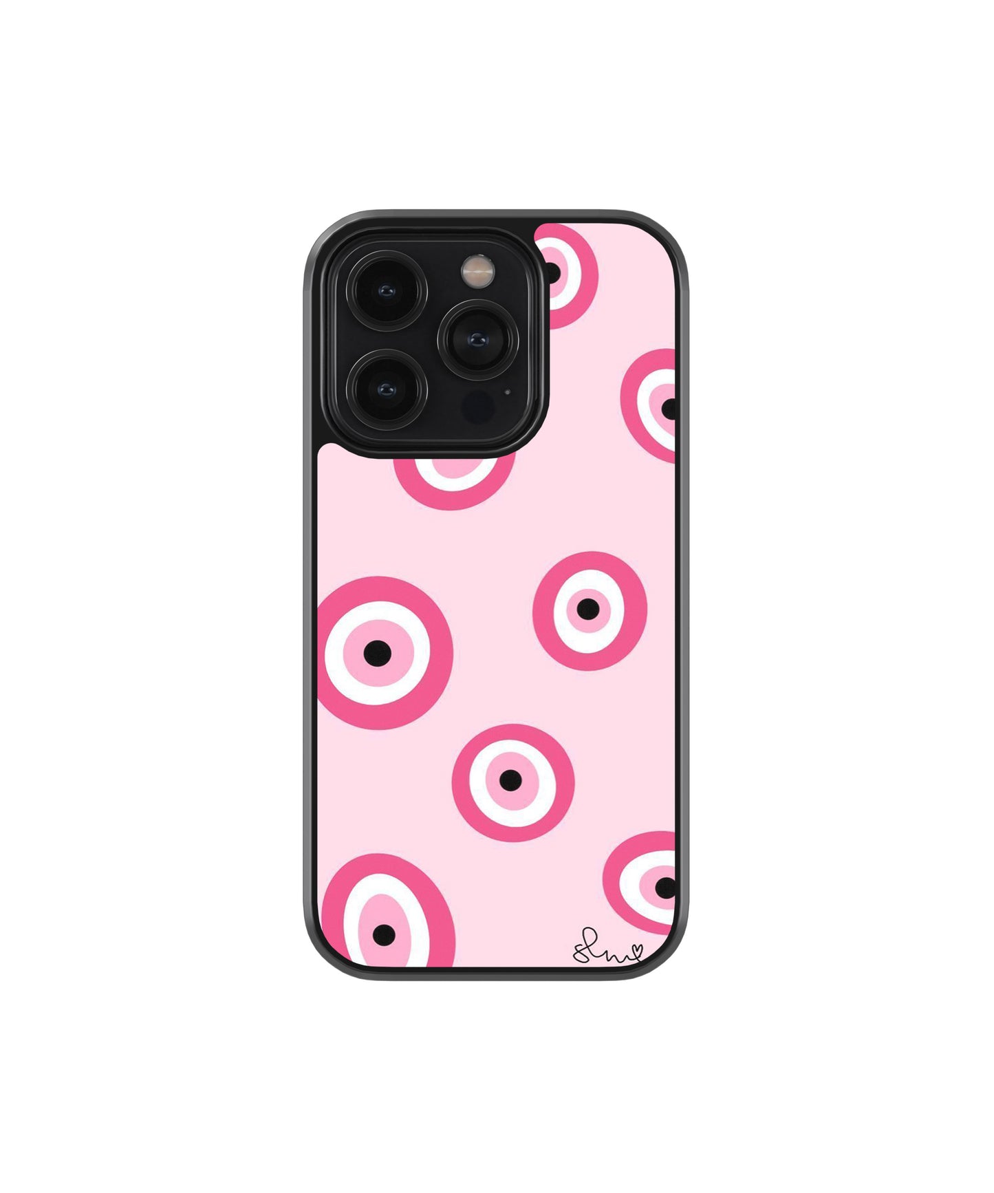 Pink Evil Eye Phone Case