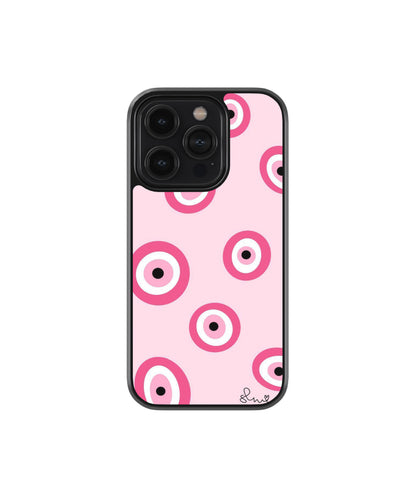 Pink Evil Eye Phone Case