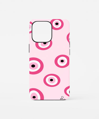 Pink Evil Eye Phone Case