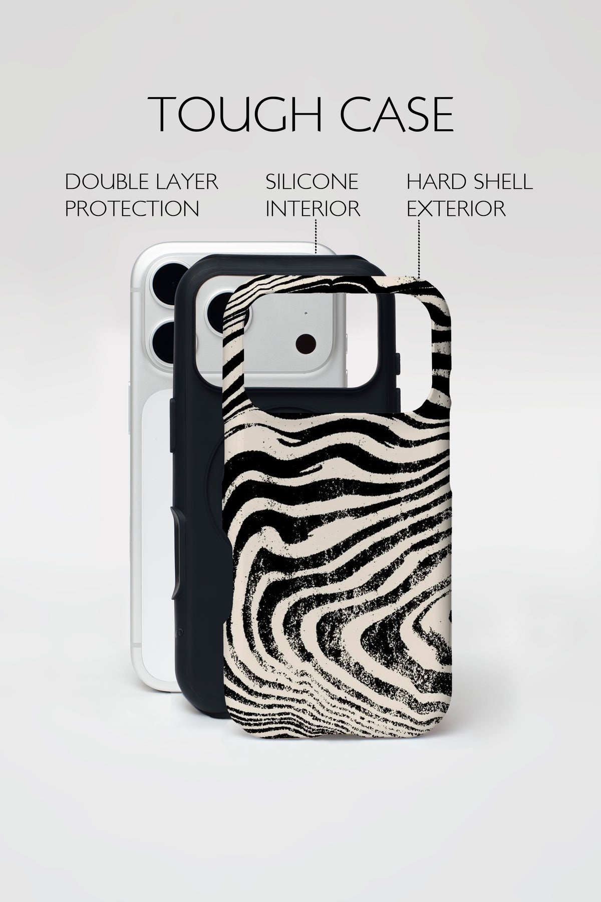 Zebra Wave Armoured Case.