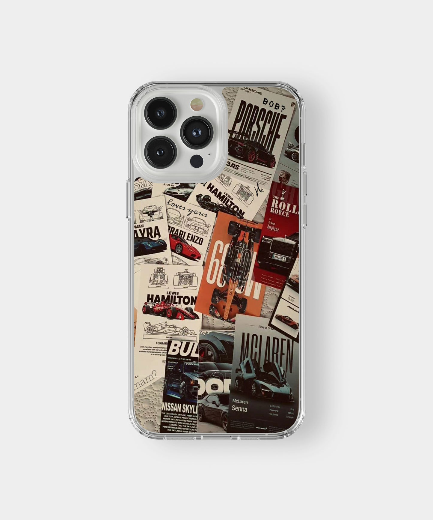 Luxury Car Collage Phone Case