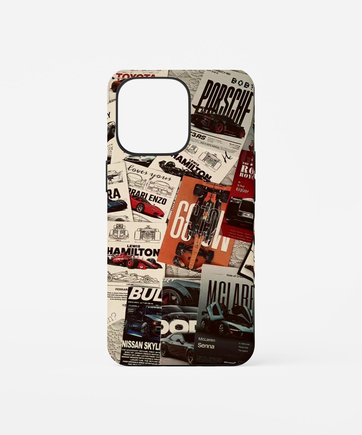 Luxury Car Collage Phone Case