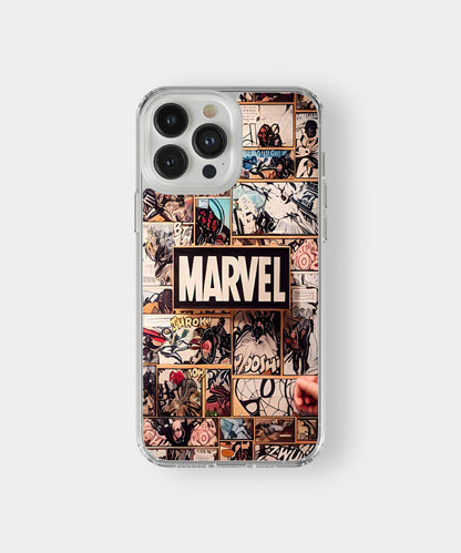 Marvel Comic Collage Phone Case