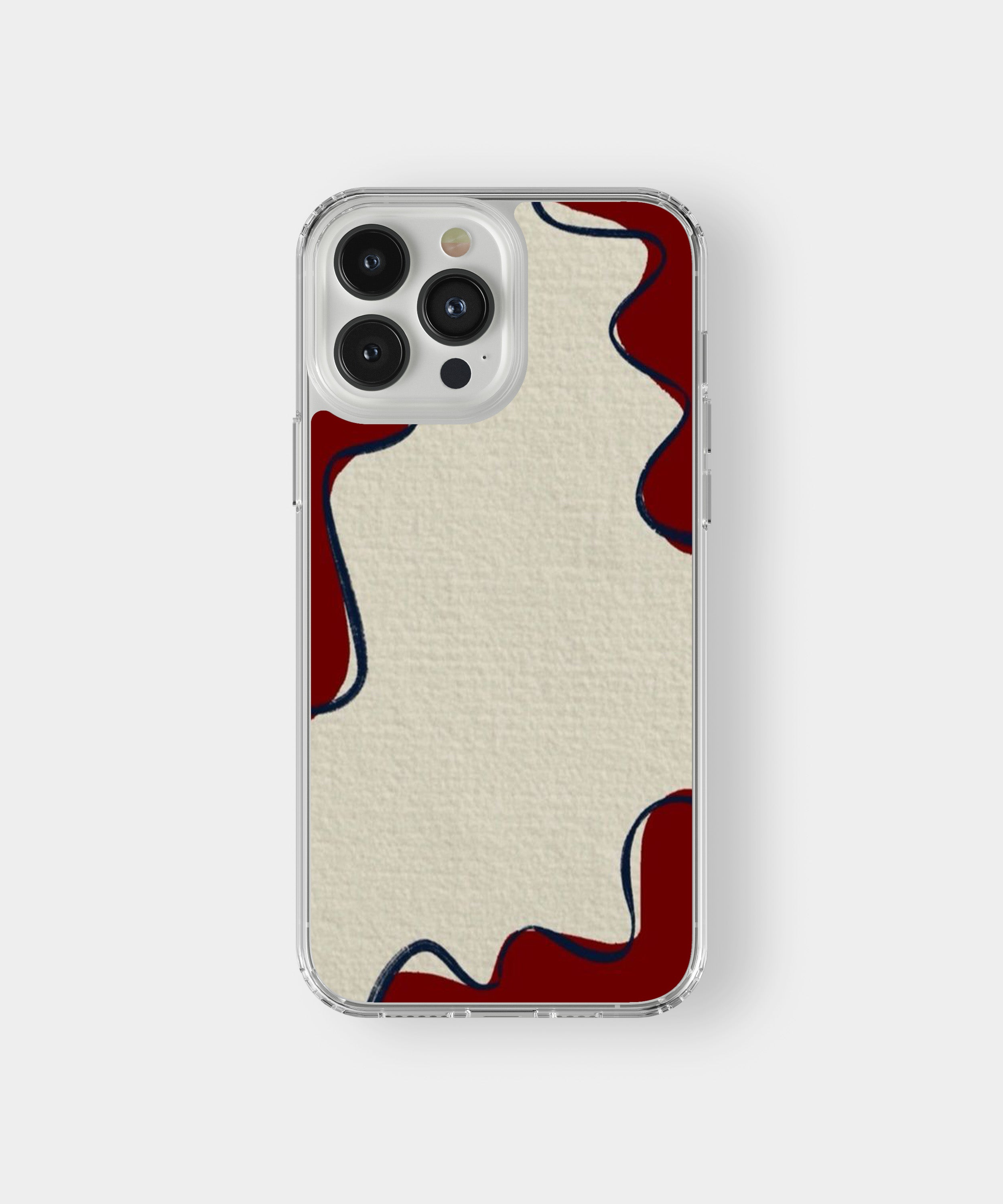 Minimal Abstract Waves Phone Case