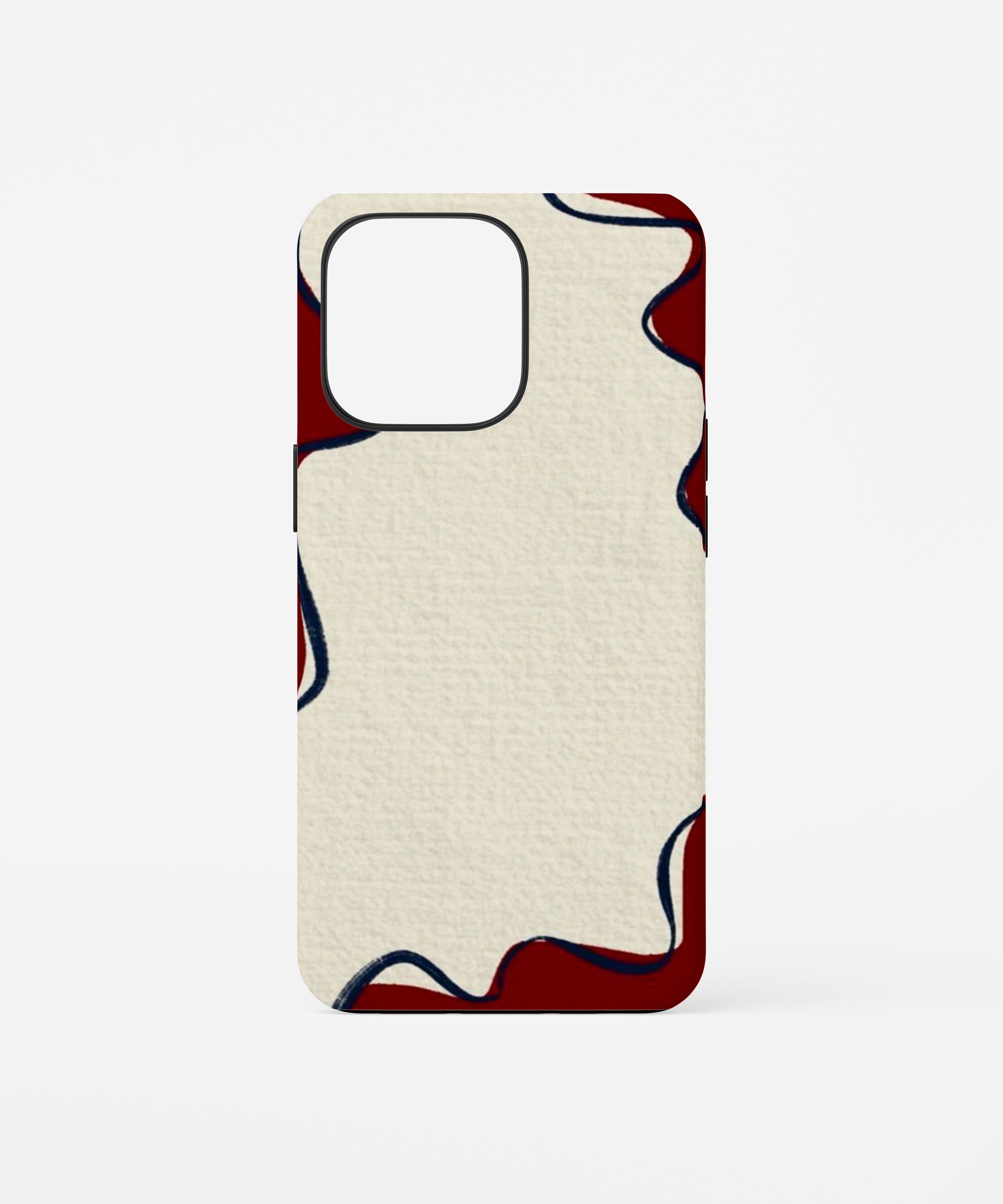 Minimal Abstract Waves Phone Case