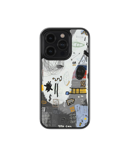 Abstract Doodle Chaos Phone Case