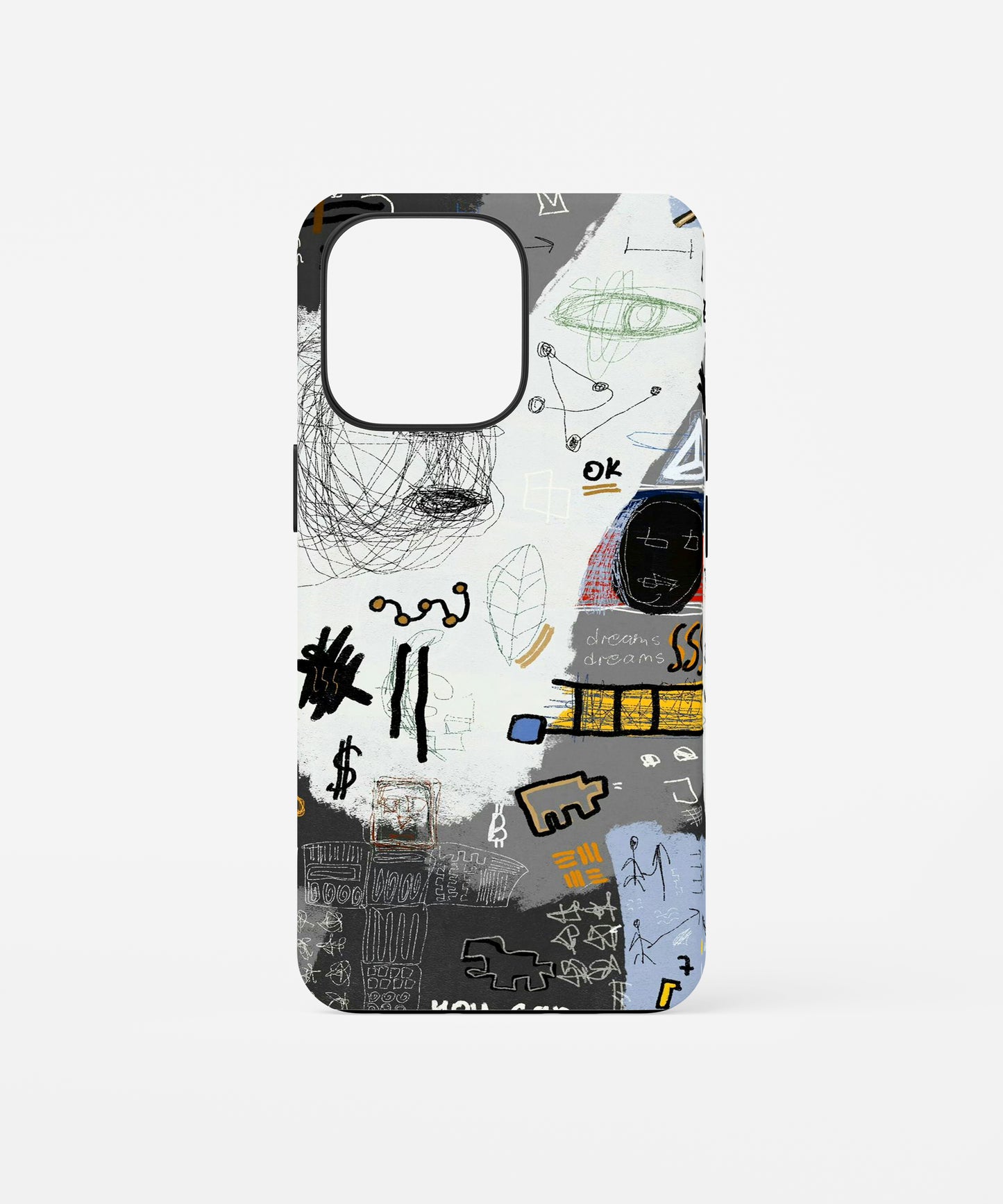 Abstract Doodle Chaos Phone Case