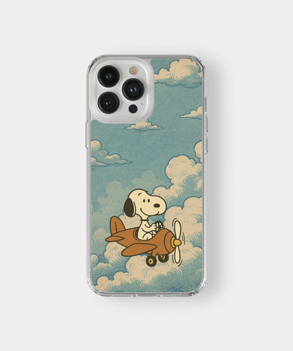 Snoopy Flying Plane Phone Case.