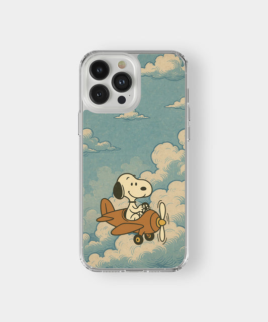 Snoopy Flying Plane Phone Case.