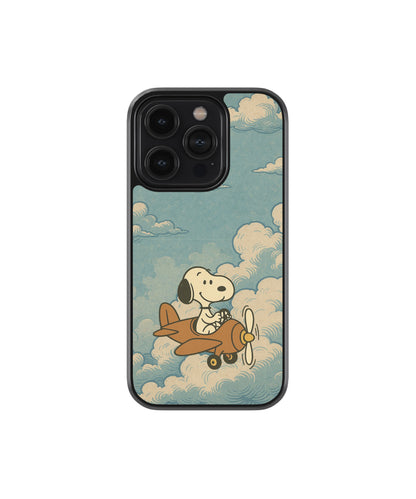 Snoopy Flying Plane Phone Case.