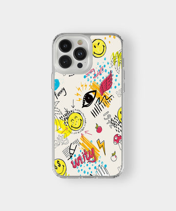 Playful Doodle Art Phone Case