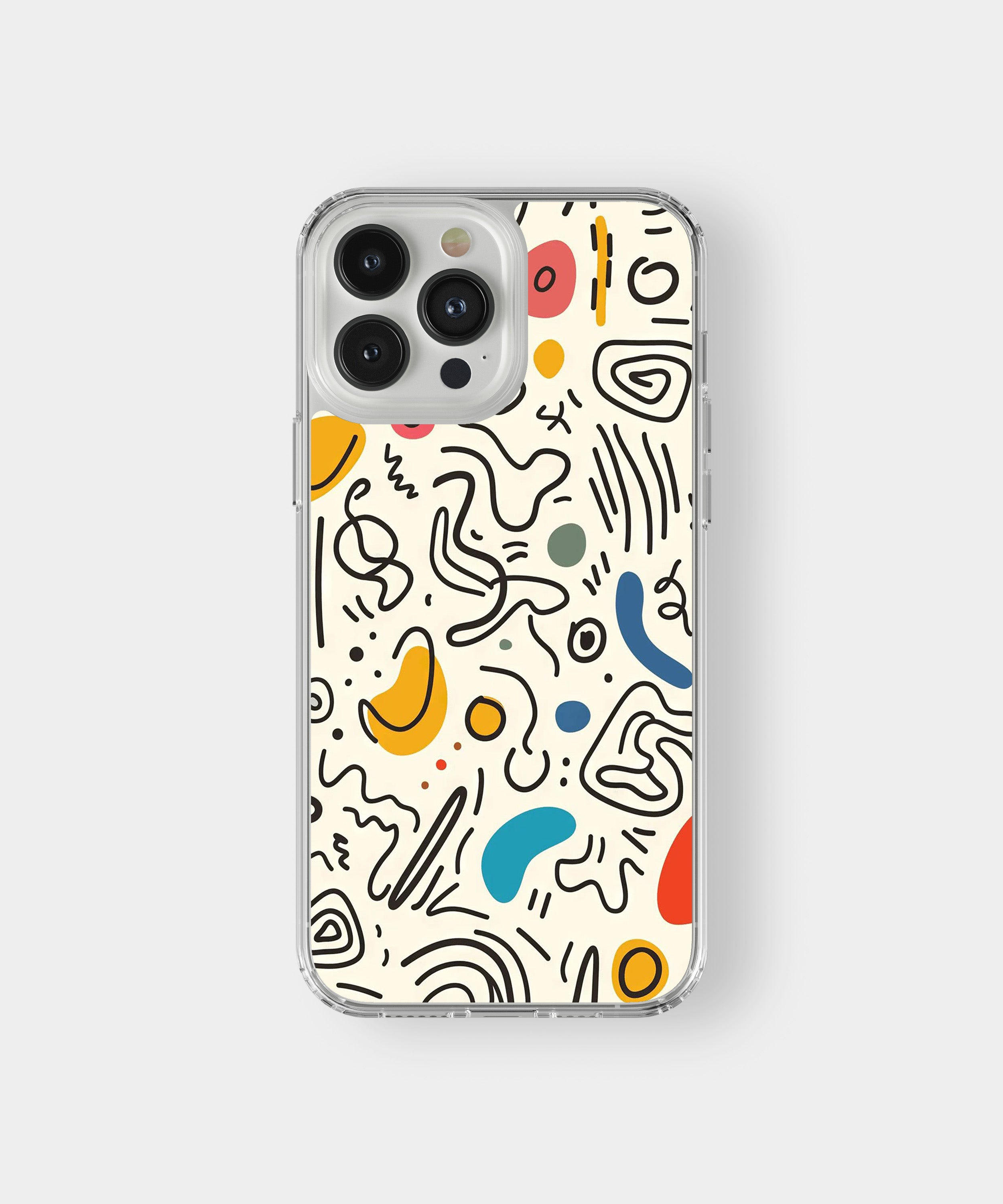 Abstract Memphis Pattern Phone Case